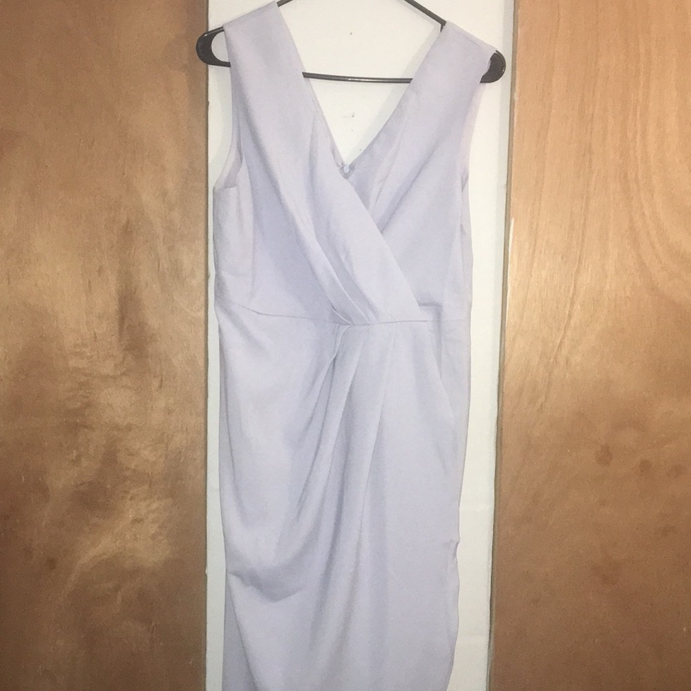 EDIT white closet baby blue dress